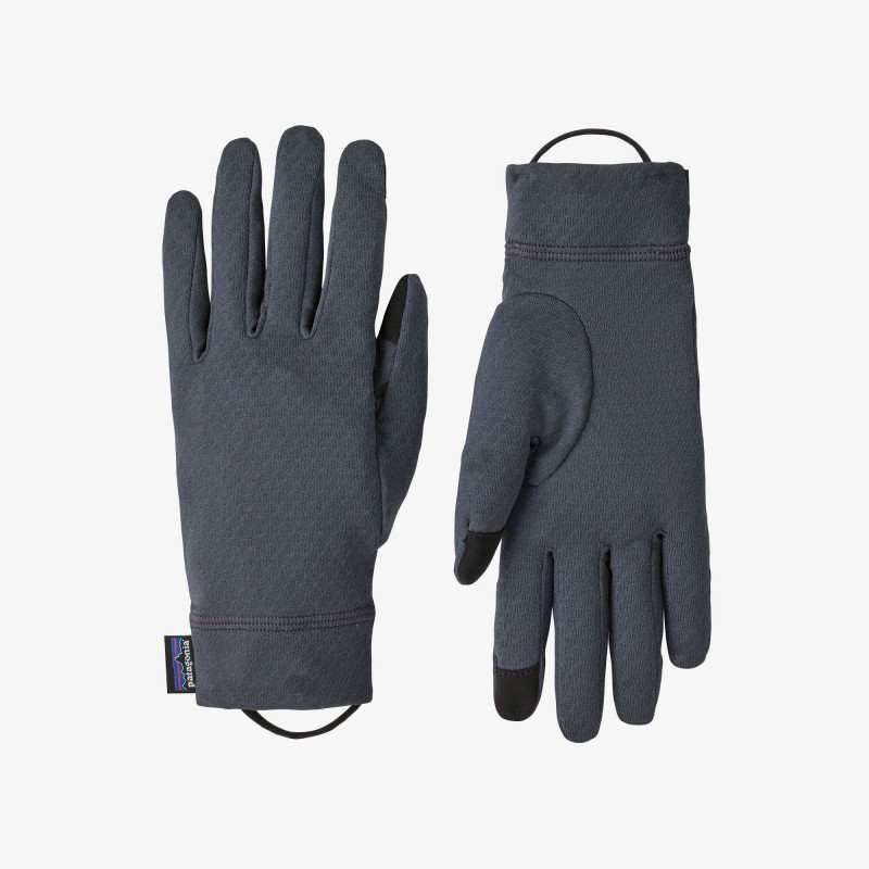 Patagonia Cap MW Liner Gloves Smolder Blue