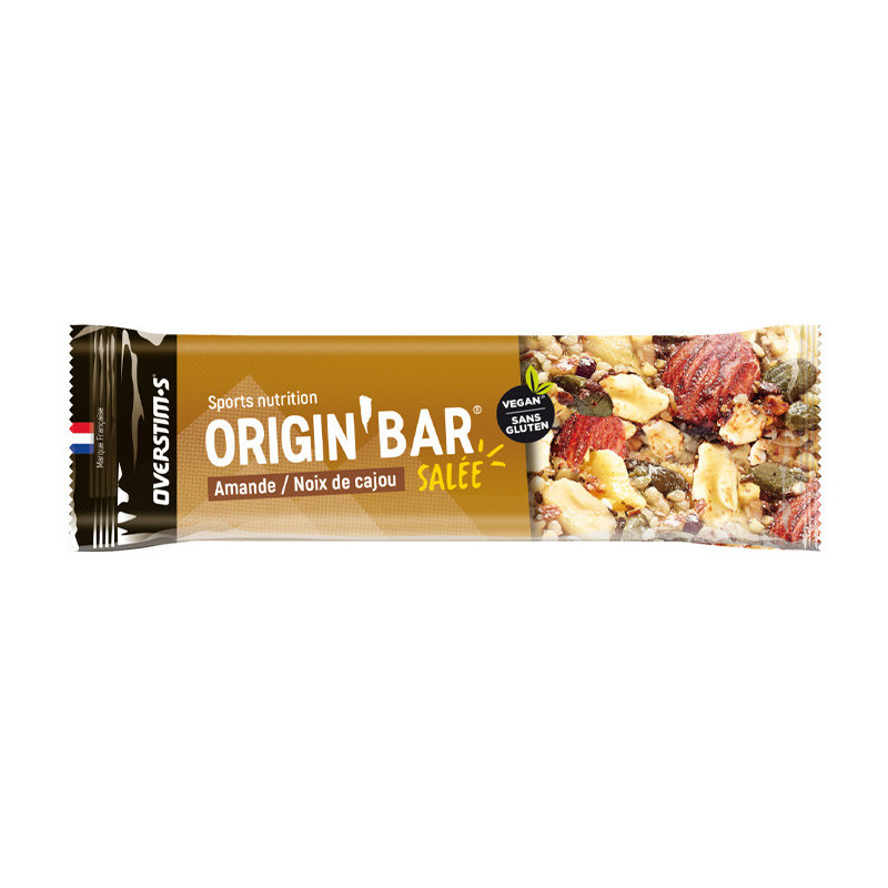 Overstim's Origin Bar Salty Amande/Noix de cajou