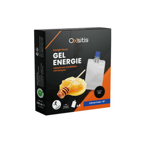Oxsitis Pack 4 Gels Energiz'heure Climat Froid Miel