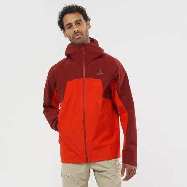 Salomon Outline GTX® 2.5L Jacket M Fiery Red/Caber