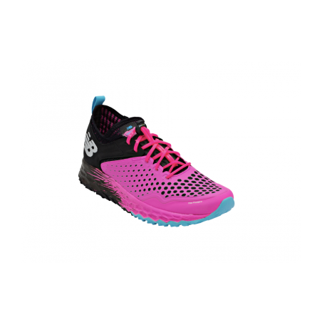 Gorilla Lacets Silicone Trail Rose Fluo Accroches Noires