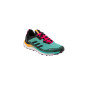 Gorilla Lacets Silicone Running Rose Fluo Accroches Noires