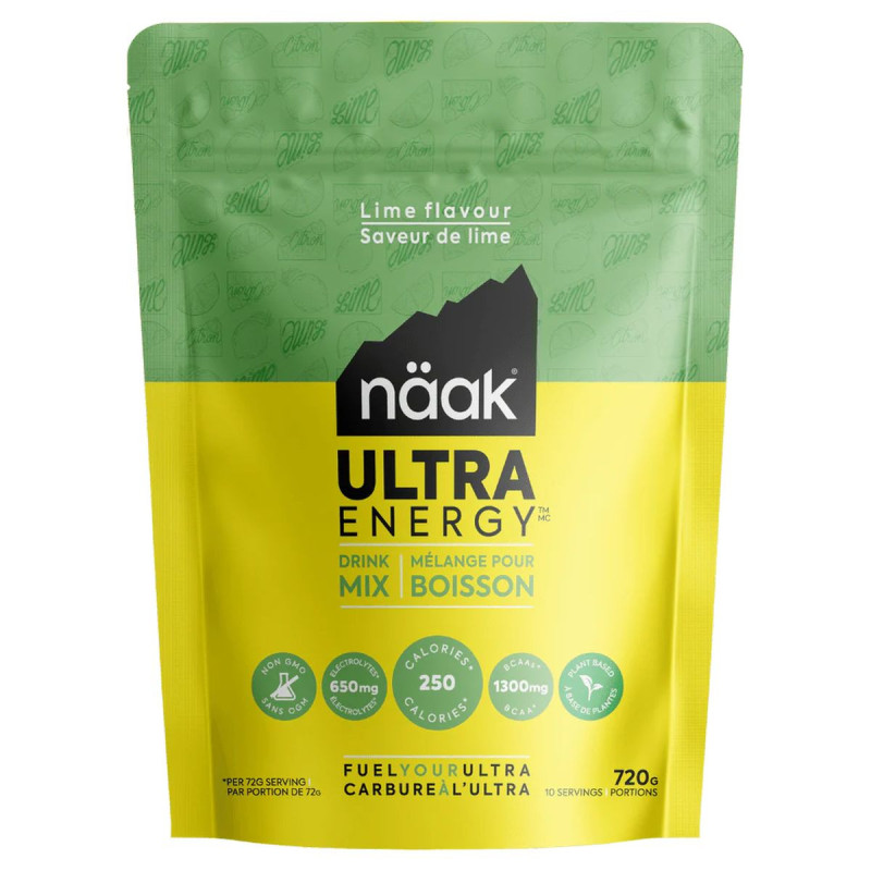 Näak Energy Drink Mix Saveur Citron Vert 720g