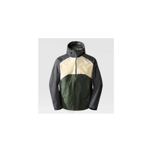 The North Face Stratos Jacket Thyme/Gravel/Asphalt Grey