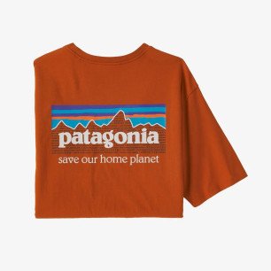 Patagonia M's P-6 Mission Organic T-Shirt Sandhill Rust