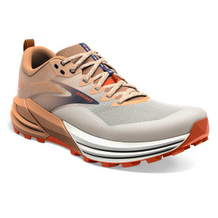 Brooks Cascadia 16 White/Biscuit/Rooibos