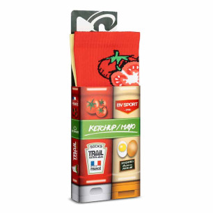 BV Sport Socquette Trail Collector "Nutri" Ketchup-Mayo