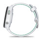 Garmin Forerunner 265S Blanche avec Bracelet Silicone Blanc/Vert