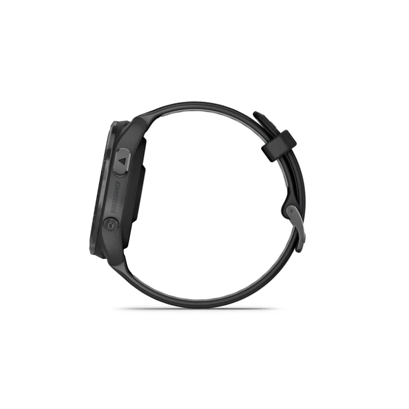 Montre Garmin Forerunner 965 - Titane Noire / Bracelet Silicone Jaune