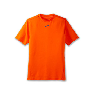Brooks High Point Short Sleeve Bright Orange