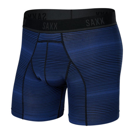 Saxx Boxer Kinetic Light Compresion Stripe Blue