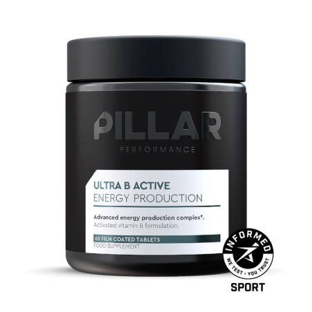 Pillar Ultra B Active Peak Performance - 60 gélules