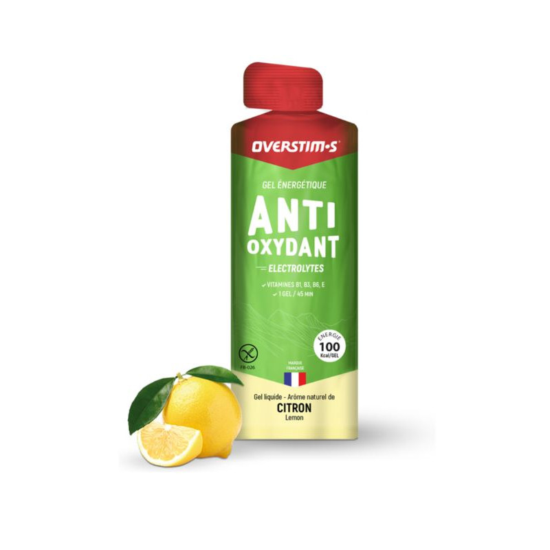 Overstims Gel Antioxydant Citron