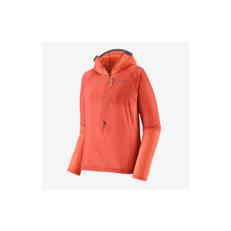 Patagonia W's Airshed Pro Pull Over Coho Coral
