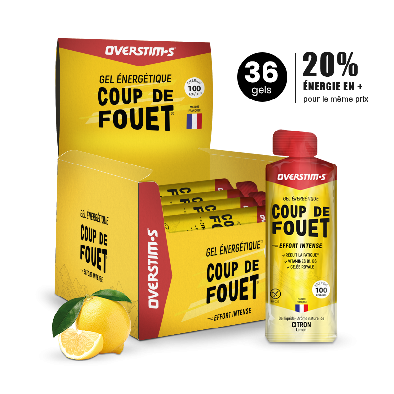 Overstims Gel Coup de Fouet Citron