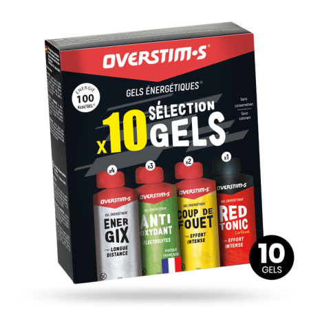 Overstim's Pack Selection Performance 10 Gels