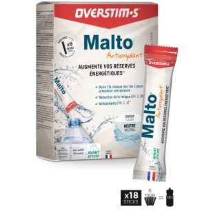 Overstim's Malto Antioxydant Neutre 18 Sticks