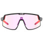 AZR Lunettes Kromic Speed RX Noire Mate/ Ecran Hydrohobe Bleu