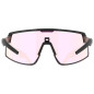 AZR Lunettes Kromic Speed RX Noire Mate/ Ecran Hydrohobe Bleu