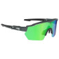 AZR Lunettes de Soleil Race RX Carbone Mate/Ecran Hydrohobe Vert