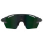 AZR Lunettes de Soleil Race RX Carbone Mate/Ecran Hydrohobe Vert