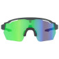 AZR Lunettes de Soleil Race RX Carbone Mate/Ecran Hydrohobe Vert