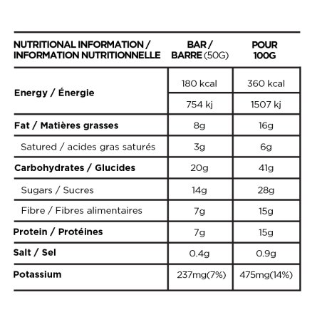 Näak Energy Bar Banane Chocolat