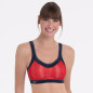 Anita Soutien-Gorge de Sport Momentum Red/Blue Iris