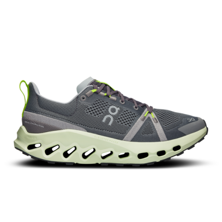 On Running Cloudsurfer Trail Homme Iron/Lima