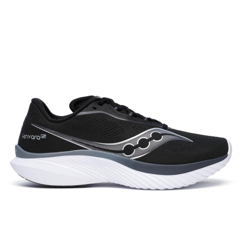Saucony Kinvara 15 Homme Black/White