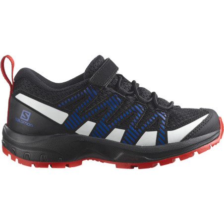 Salomon XA Pro V8 Kids Black/Lapis Blue/Fiery Red