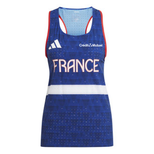 Adidas Team France Tank Femme