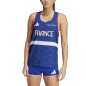 Adidas Team France Tank Femme