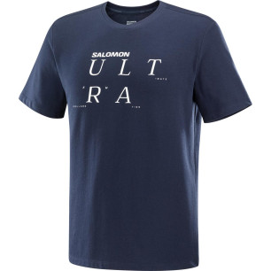 Salomon Ultra SS Tee Homme Night Sky