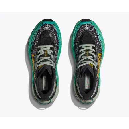 Hoka Speedgoat 6 Femme Black/Aloe Vera