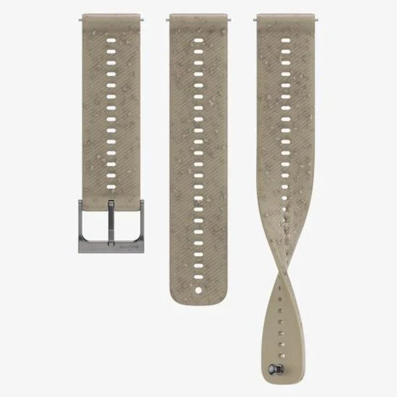 Suunto Bracelet Silicone 22 mm Athletic 6 Gravel Gray