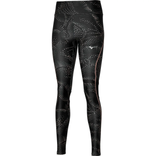 Mizuno Active Tight Femme Black/Apricot Ice