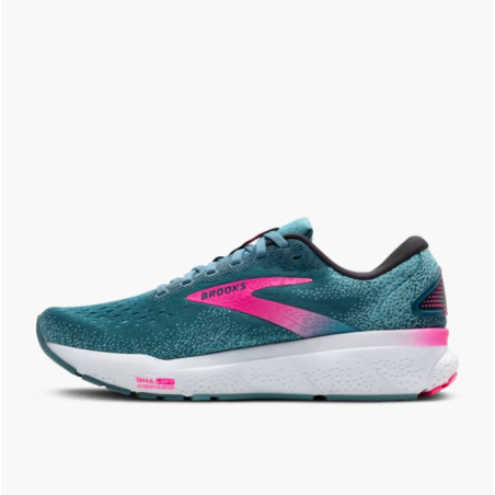 Brooks Ghost 16 Femme Blue/Pink/Moroccan Blue