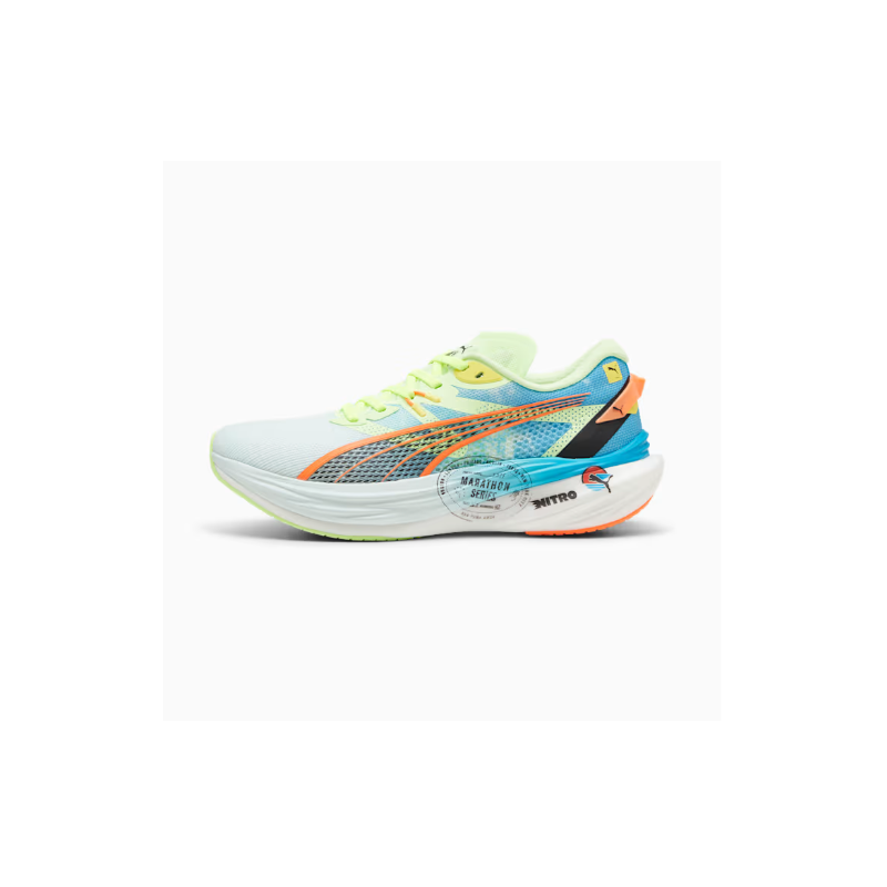 Puma Deviate NITRO 3 Homme Nitro Blue-Fizzy Apple