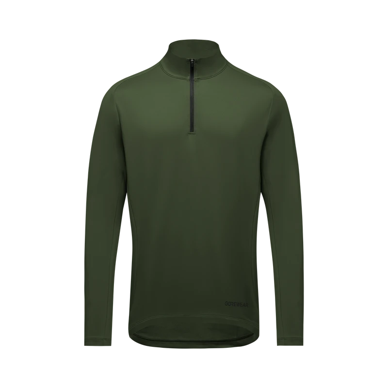 Gore Everyday Thermo 1/4 Zip Homme Utility Green