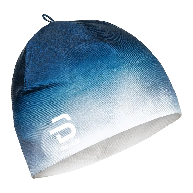 Daehlie Bonnet Polyknit Print Estate Blue