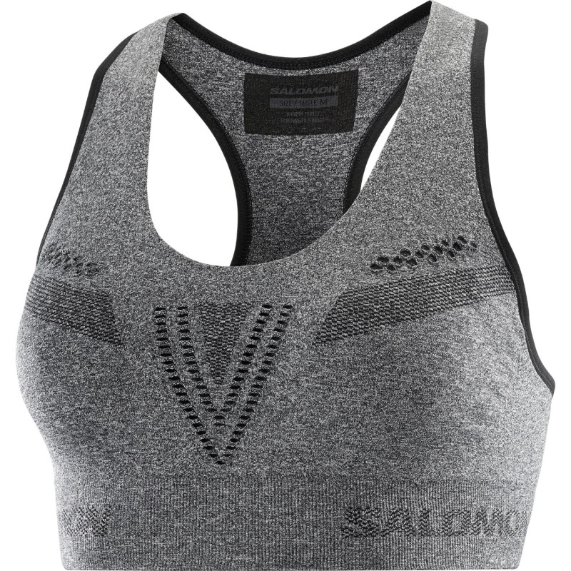 Salomon Elevate Move'On Bra W Deep Black