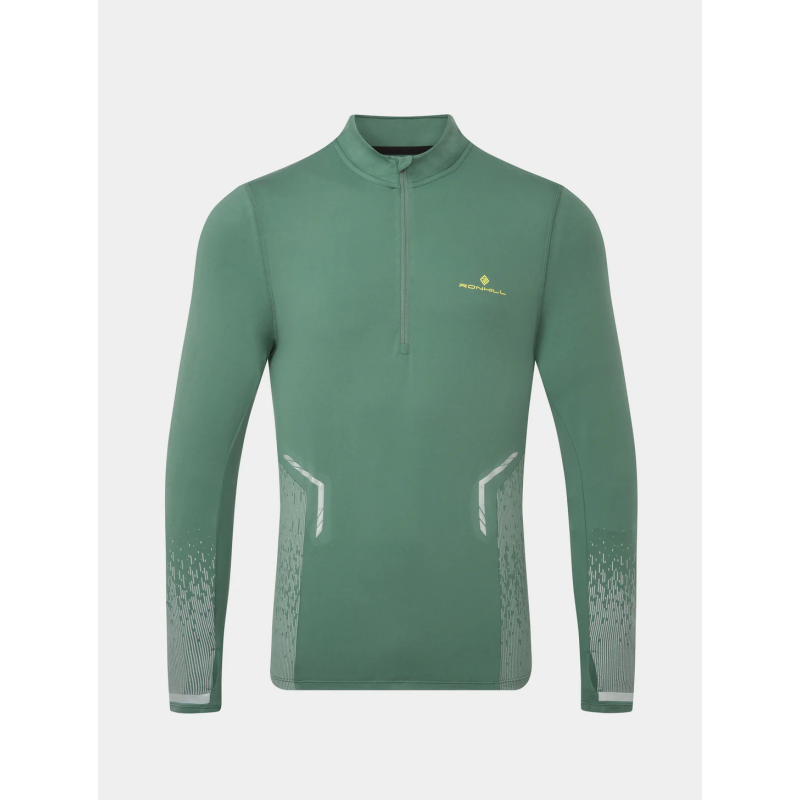 Ronhill Tech Reflect 1/2 Zip Homme Dark Sage/Reflect