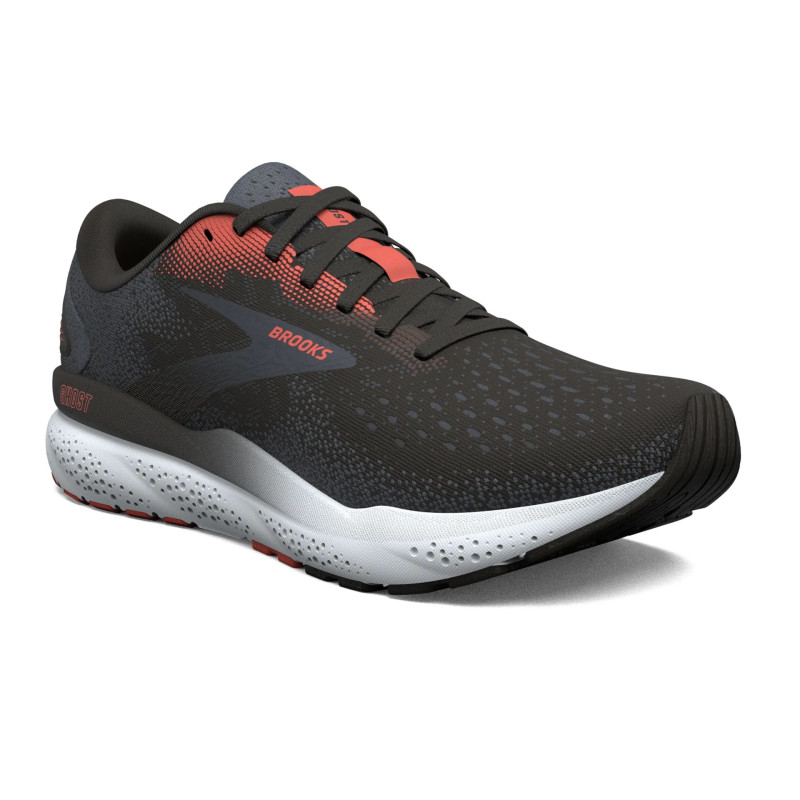 Brooks Ghost 16 Homme Black/Ebony/Burnt Sienna