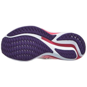 Mizuno Wave Rider 28 Femme Snow White/Camelia Rose/V.Ind