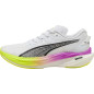 Puma Deviate NITRO 3 Homme Blanc/Jaune/Pure Magenta