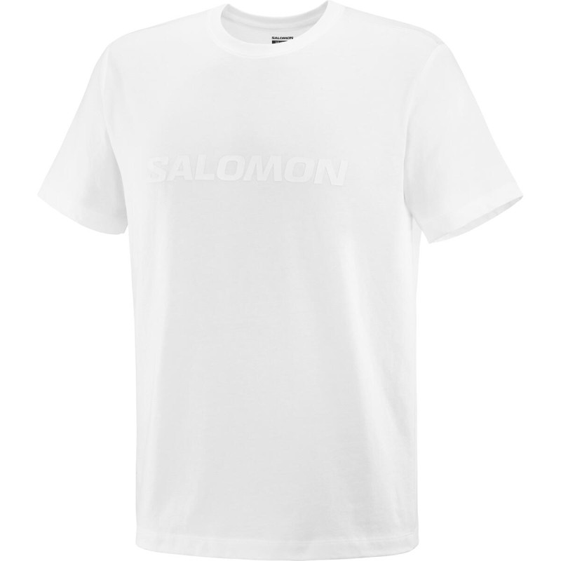 Salomon Big Logo Tee Homme White