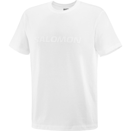 Salomon Big Logo Tee Homme White
