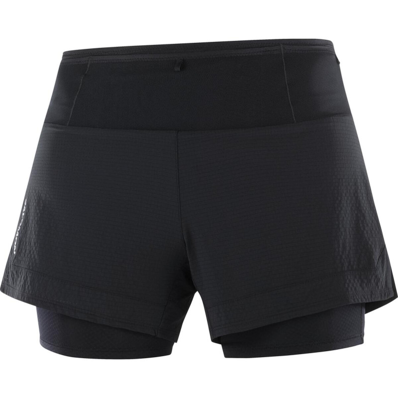 Salomon Sense Aero 2in1 Short Femme Deep Black