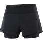 Salomon Sense Aero 2in1 Short Femme Deep Black